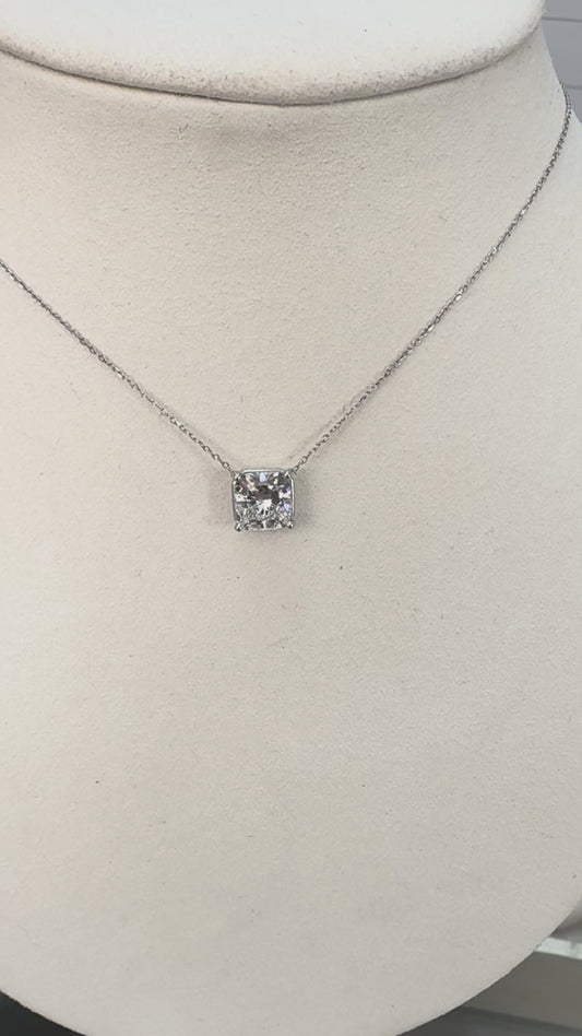 The Sugar Cube Diamond Necklace